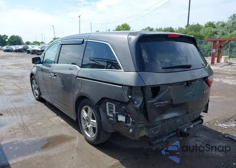 2012 Honda Odyssey Touring/Touring Elite from USA, damaged, VIN 5FNRL5H97CB059132